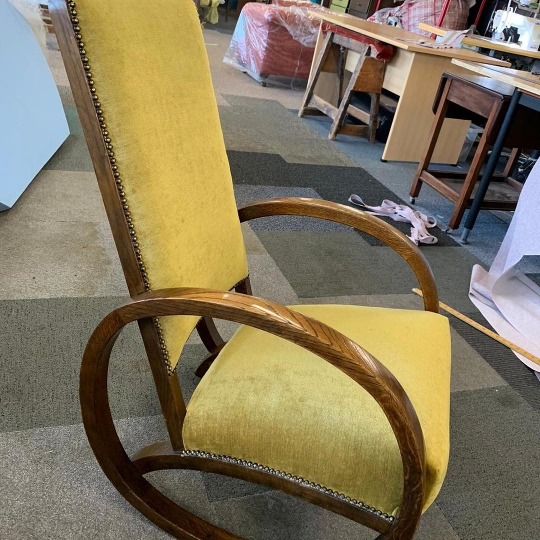 Antique rocking chair renewed